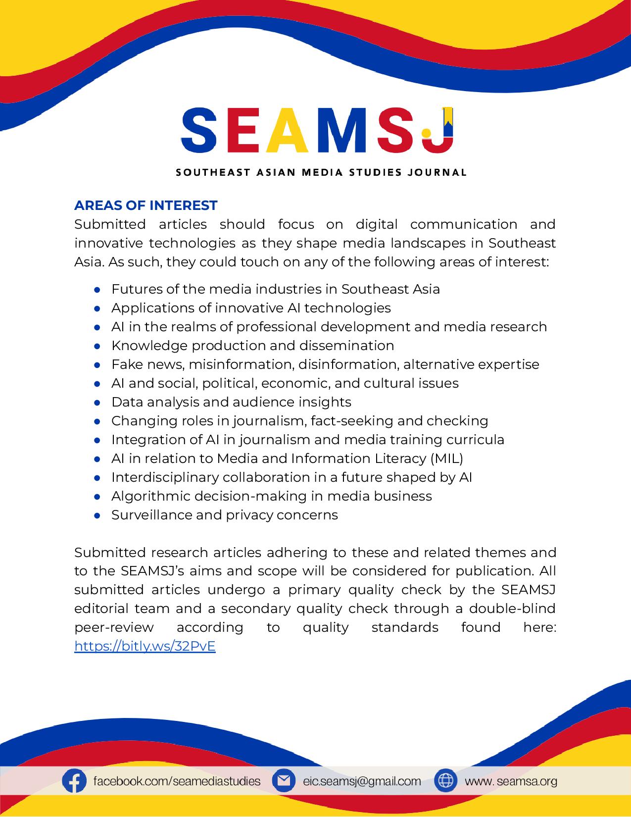 Call for Papers for Issues 6.1 “DIGITAL COMMUNICATION AND COMMUNICATIVE ...